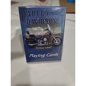 HD Harley Davidson Heritage Softail Playing Cards New In Package B15
